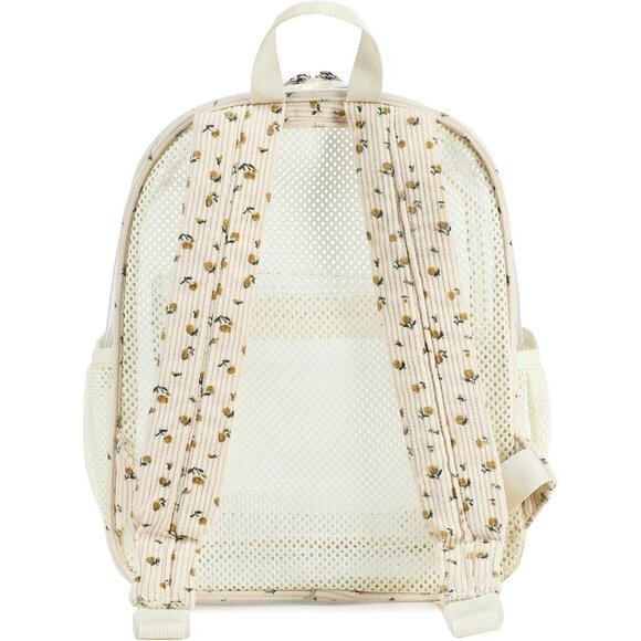 New Beautiful Clear Flowers Small Backpack for Girls, Women's (12x12x6) - Picture 9 of 9